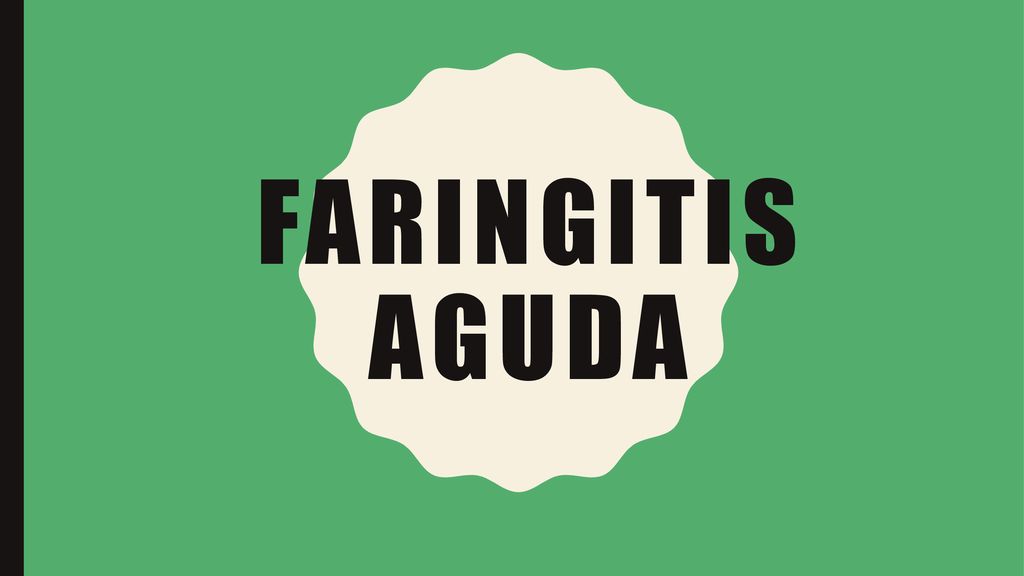 Faringitis aguda fotos